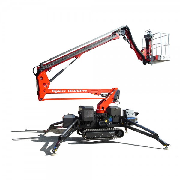 Hebebühnenspinne auf Raupen / elektrisch / beweglich Spider 18.90